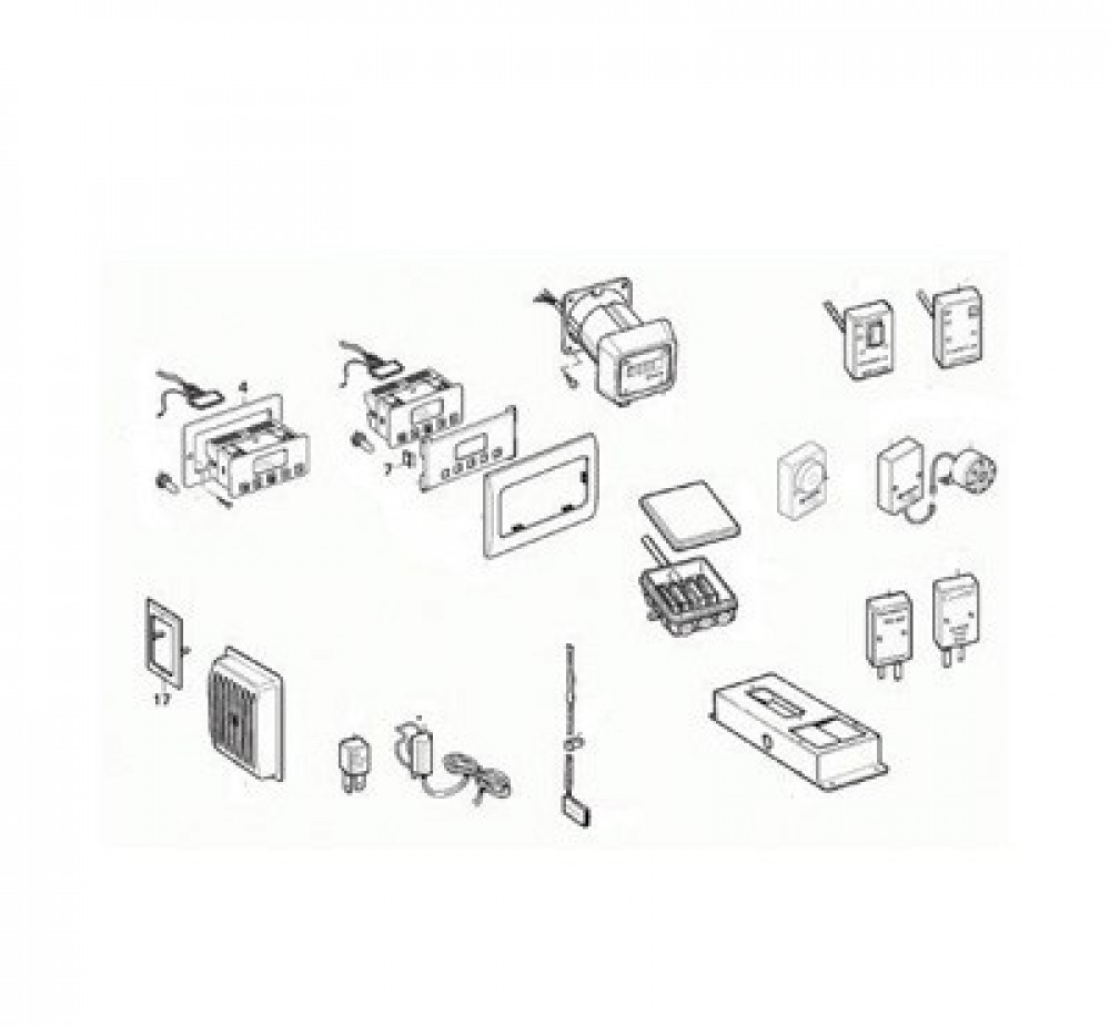 truma-bedieningsonderdelen