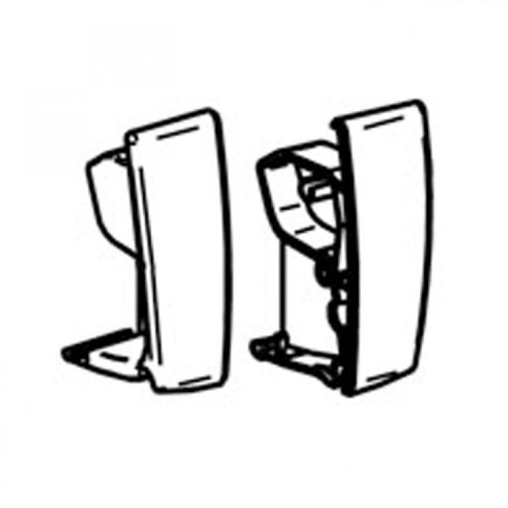 Thule LH+RH Endcap leadrail 6200 antra