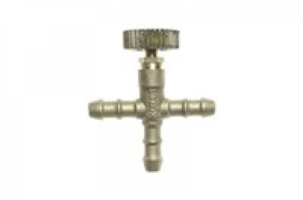 T-stuk Slangaansluiting met Kraan