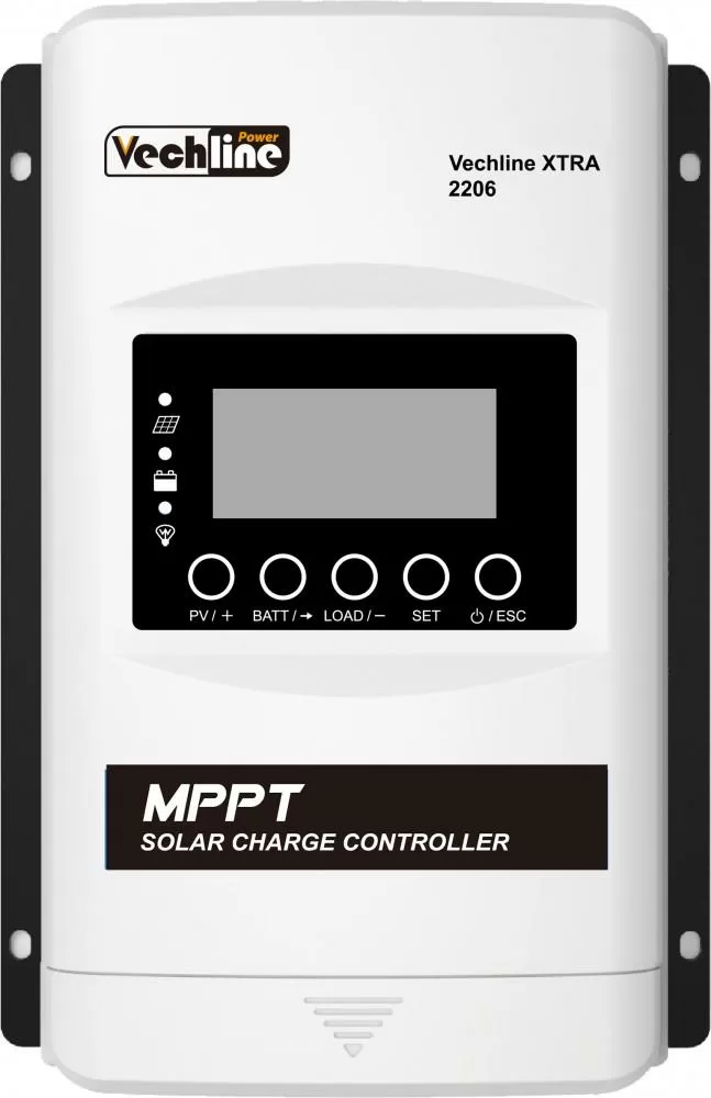 Vechline Laadregelaar MPPT Display XTRA 2206 20A