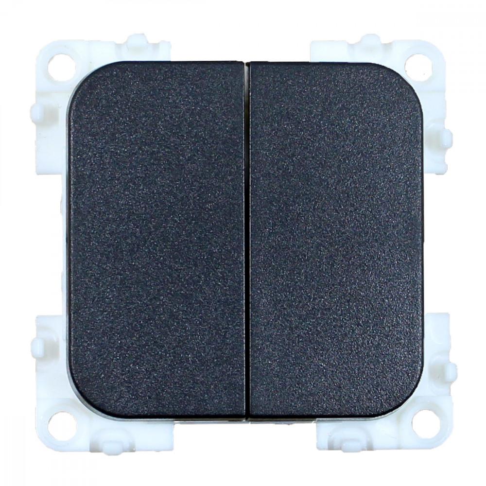 Presto Wipschakel Dubbel S-30.000 Incl Zwart Afdek