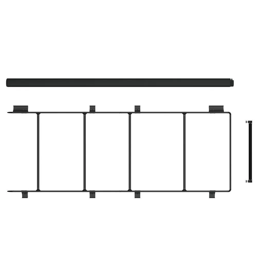 Fiamma Roof Rail Ducato Deep Black 05808A01A