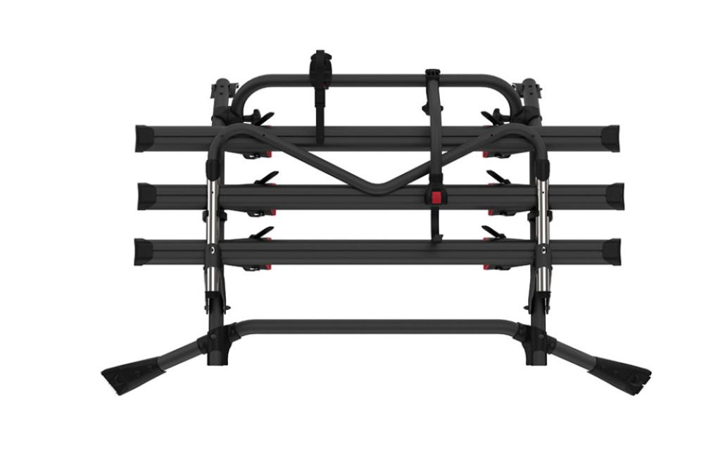 Fiamma Carry-Bike VW T6 Pro Deep Black Gemonteerd