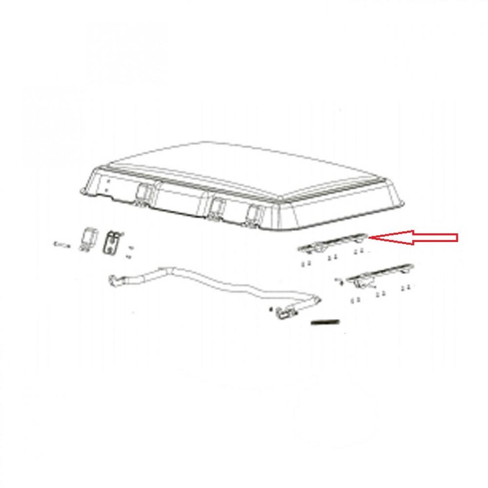 Dometic Midi Heki Plaatje Beugel Uitvoering