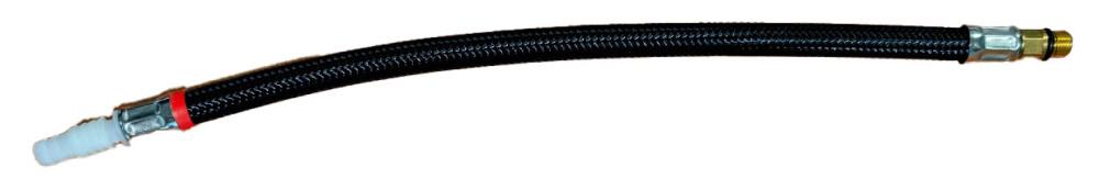 Comet flex nylonslang rode ring 350 mm M10x1