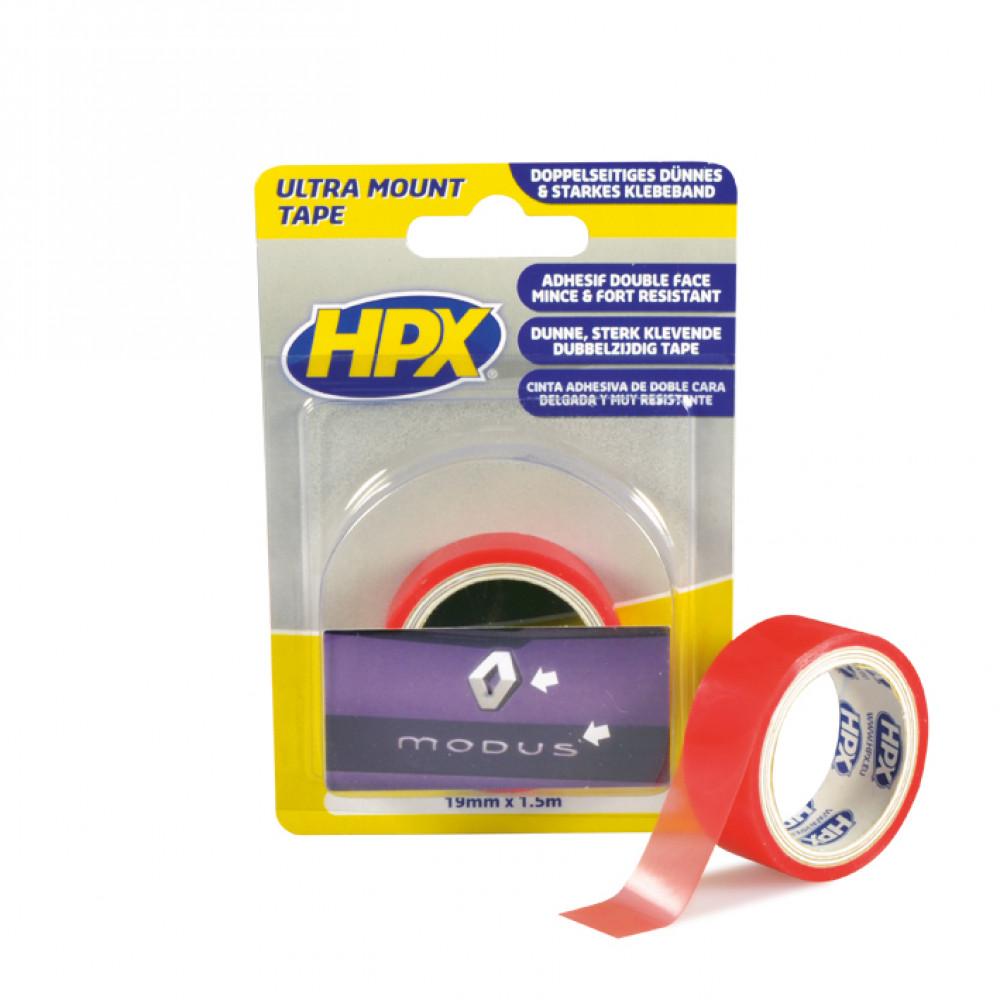 HPX Ultra Mount Tape Transparant 1.5m