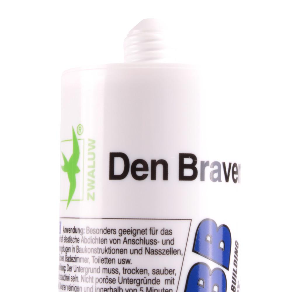 Den Braven Siliconenkit BB+Sanitair Transparant-Grijs 310ml