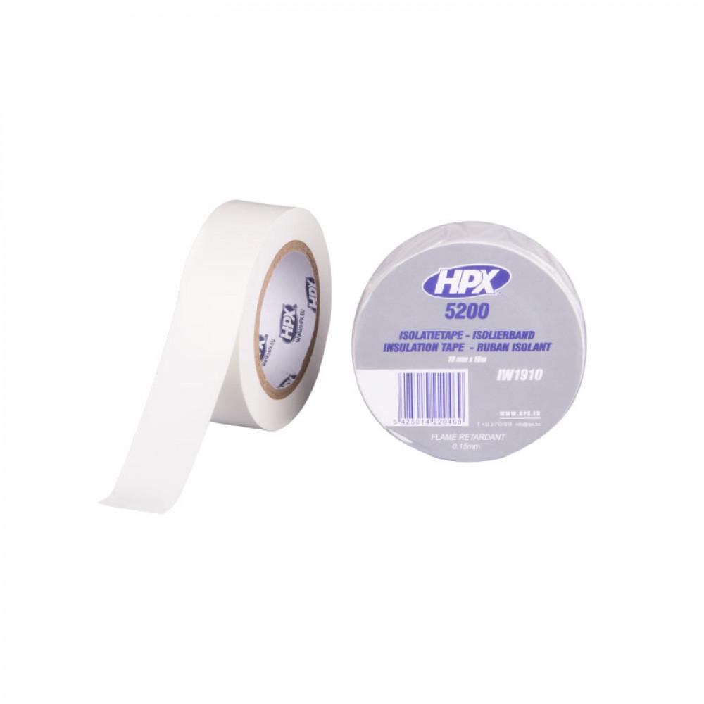 HPX PVC Isolatietape 10mtrx19mm Wit