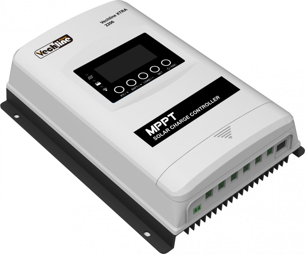 Vechline Laadregelaar MPPT Display XTRA 2206 20A