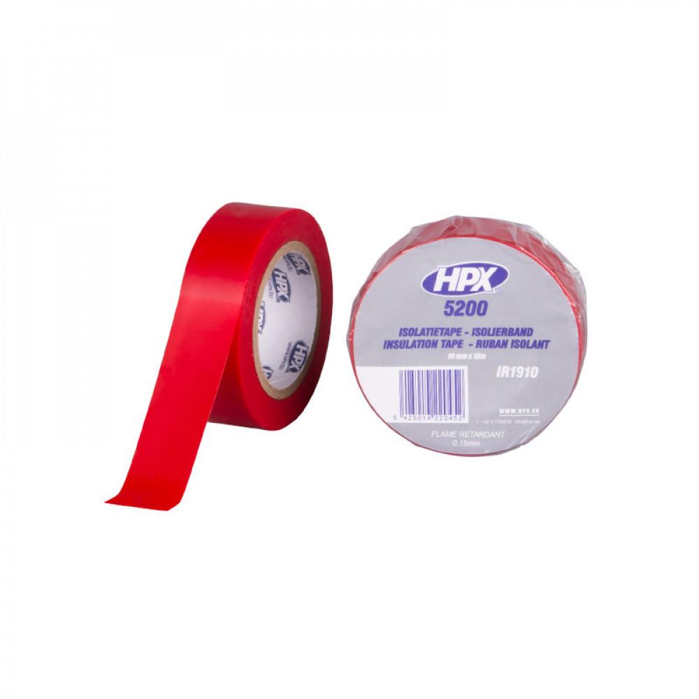 HPX PVC Isolatietape 10mtrx19mm Rood