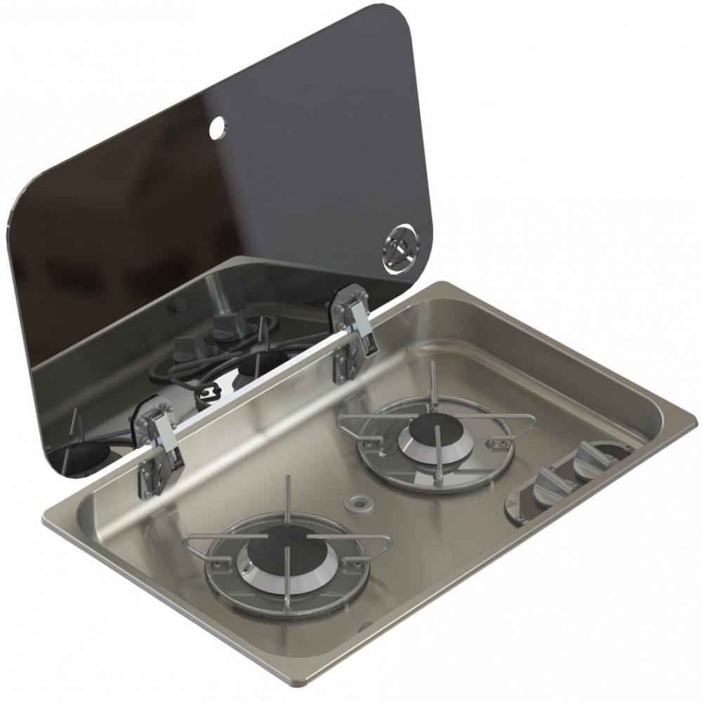 Navy Load Kookplaat 2-Pits 530x326