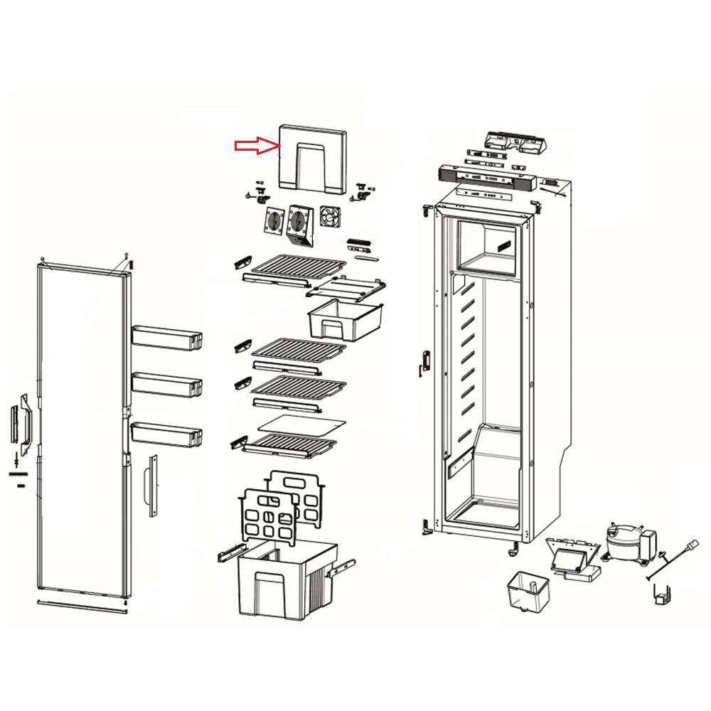 Thetford Vriezerdeur T2152