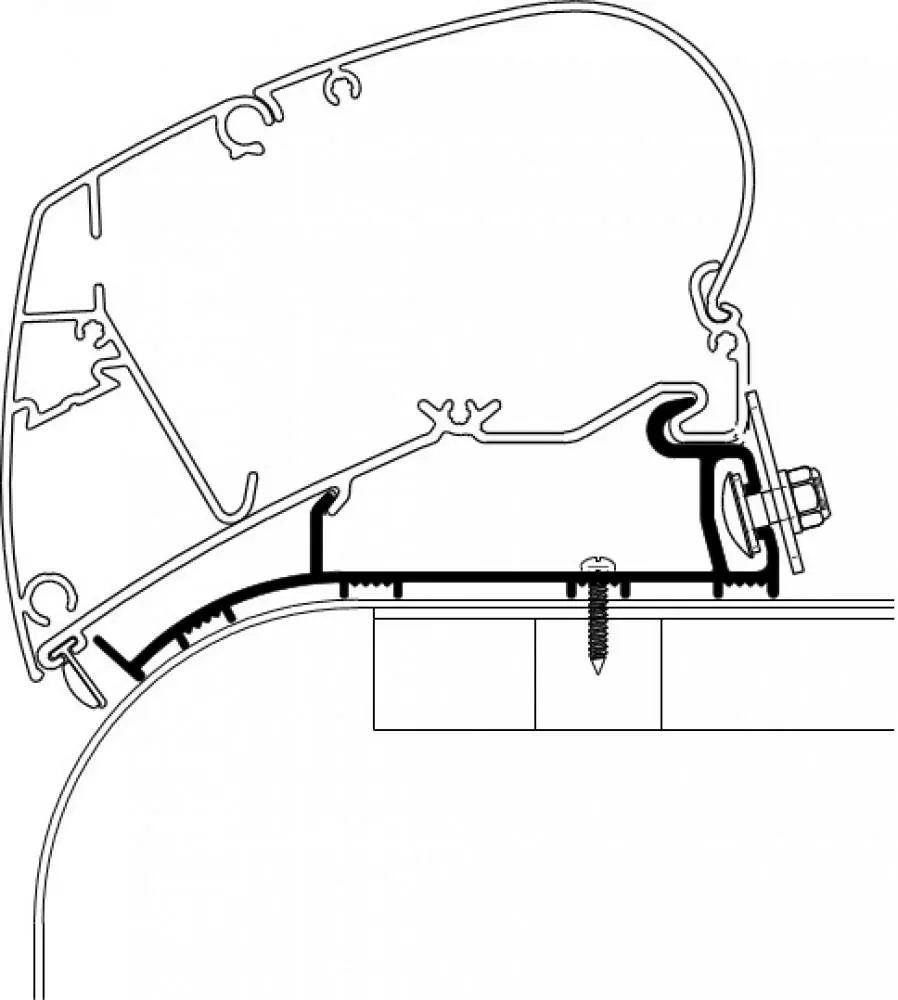 Thule Hymer Adapter 2013 550