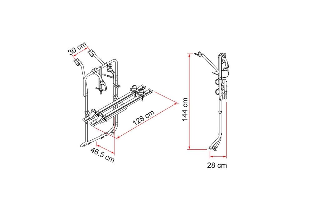 Fiamma Carry-Bike VW T5 D/ T6 D