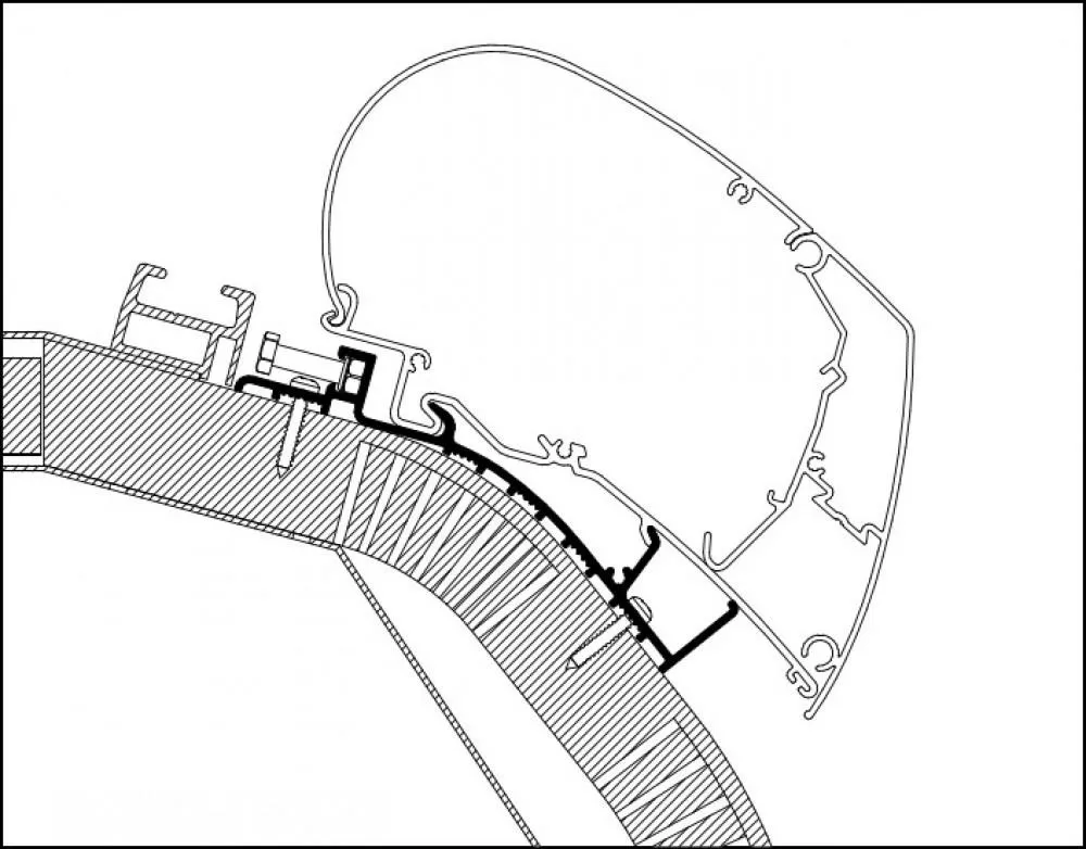 Thule Carthago C-Line Adapter >2014 500