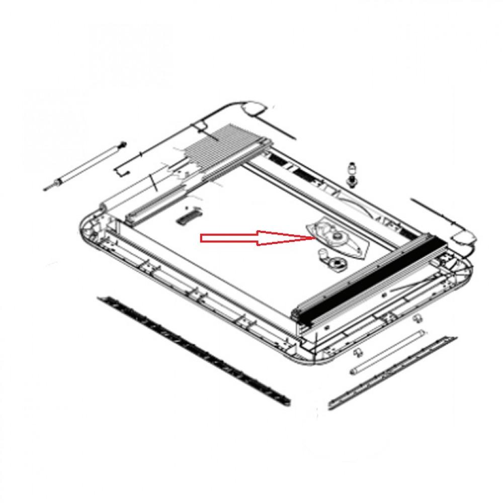 Dometic Heki 3 Slinger Afdekplaat