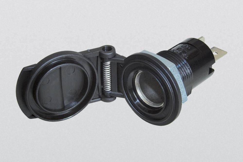 Inb. Stekkerdoos Sig. Stekkerhuls 16A 12-24V