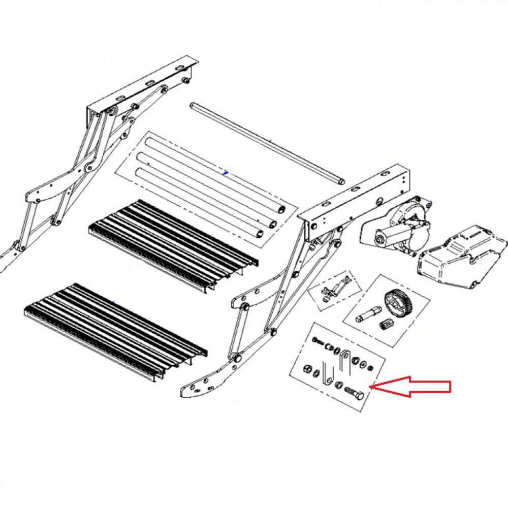 Thule reapir kit rivet double step skirt