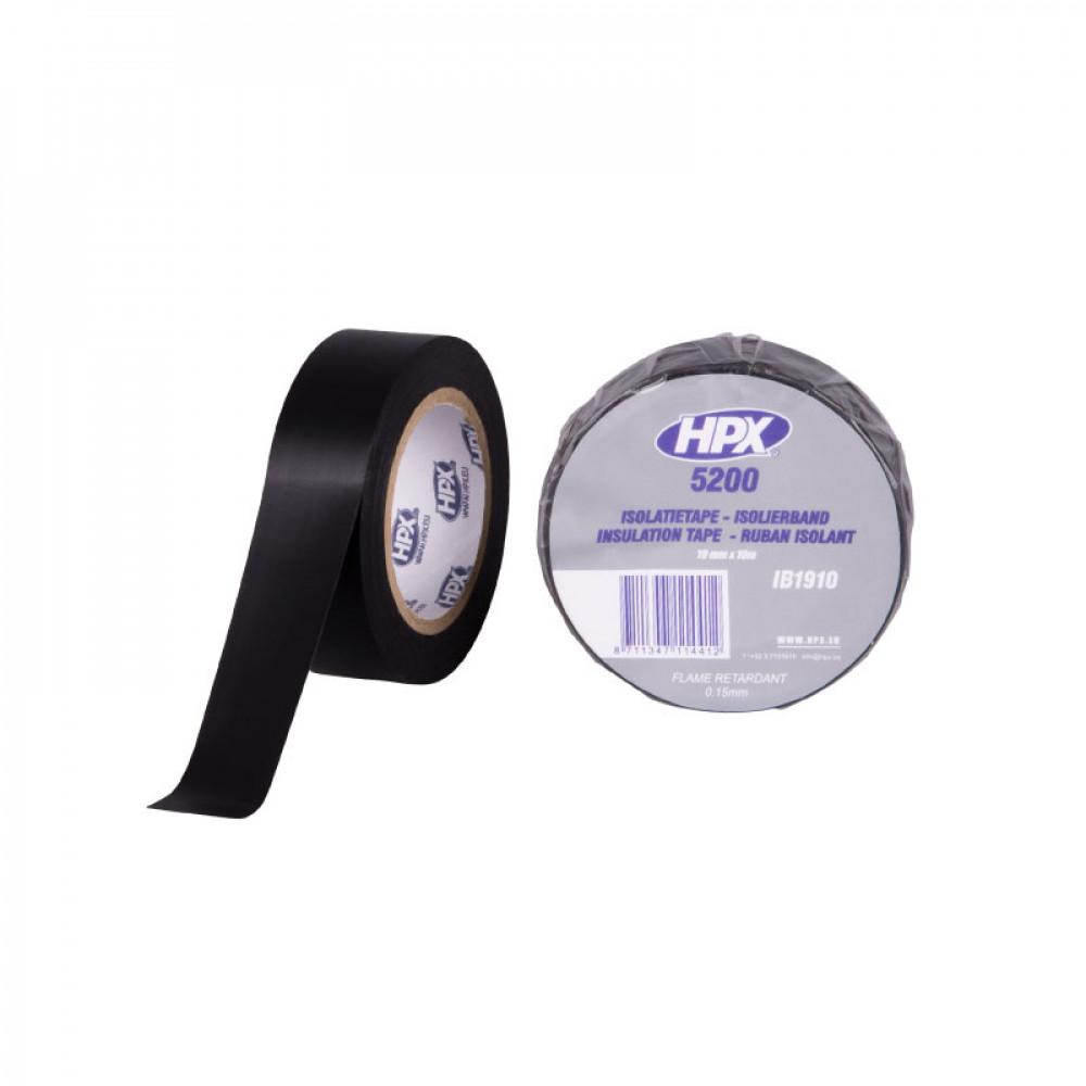 HPX PVC Isolatietape 10mtrx19mm Zwart