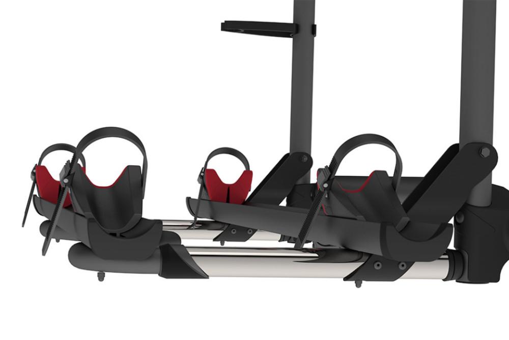 Fiamma Carry-Bike VW T6 Pro Deep Black Gemonteerd