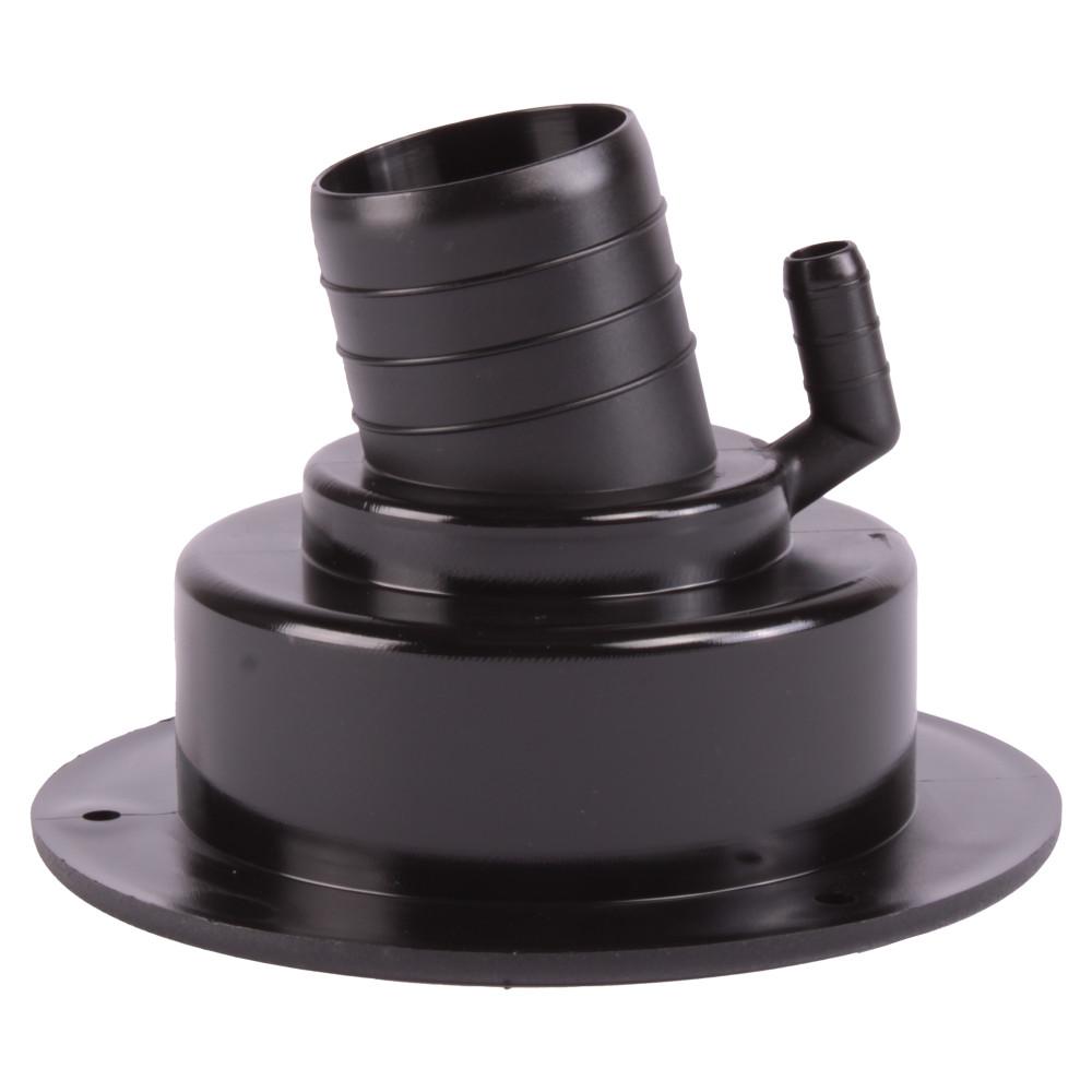 Watervulopening 40mm met Slot Zwart