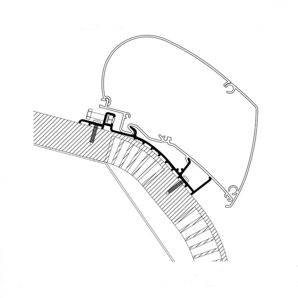 Thule Carthago C-Line Adapter >2014 600