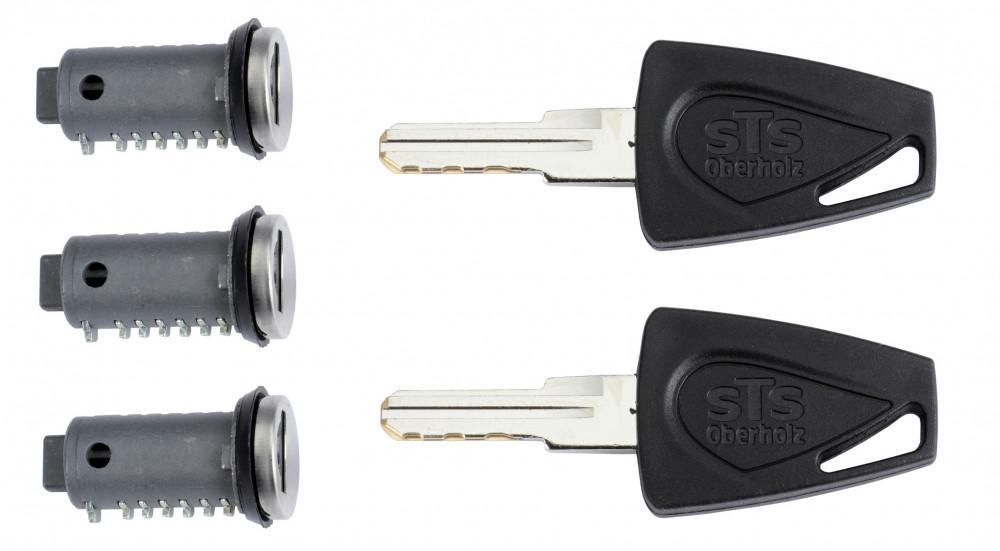 STS 3x Cilinder + 2x Sleutel