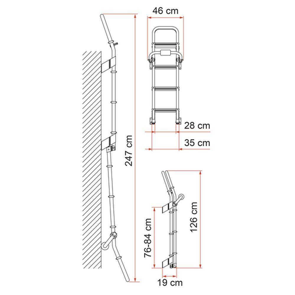 Fiamma Ladder Deluxe 8