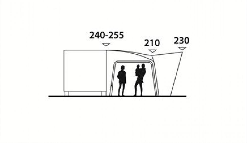 Outwell Caravanvoortent Reed 350SA