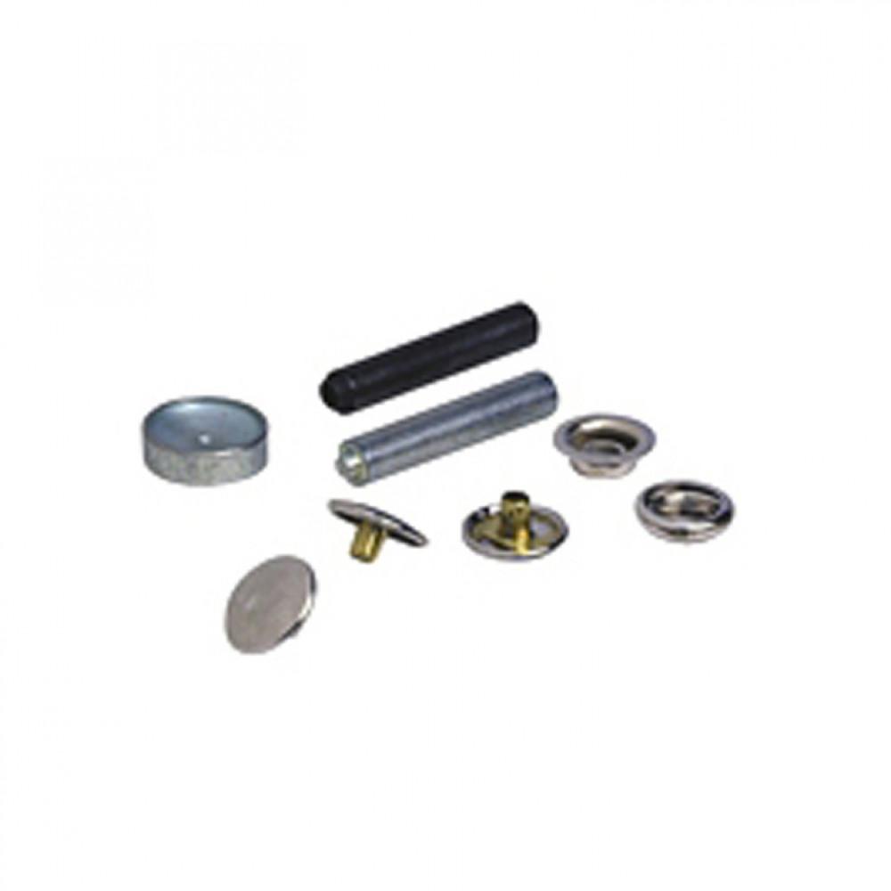 HTD Drukknopen met Pons voor Isolatiedoek 12st