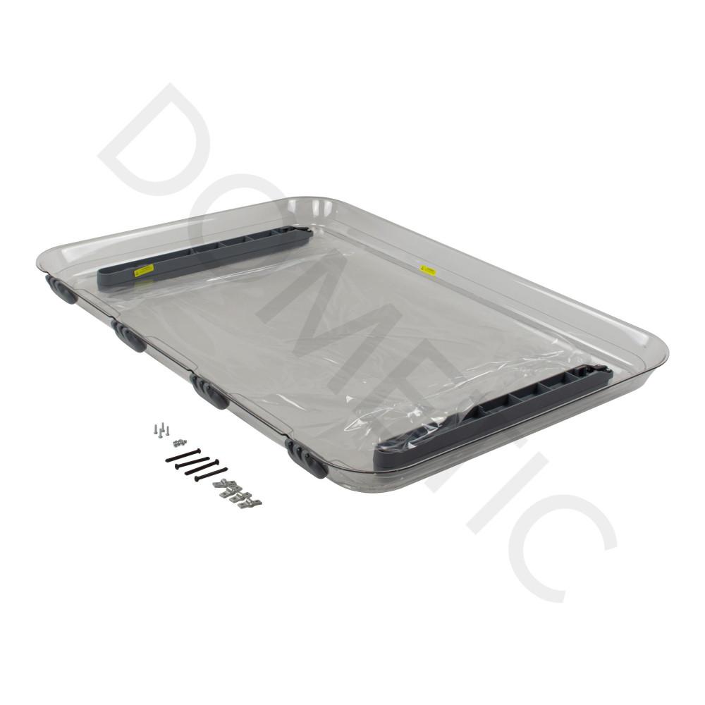 Dometic Heki 4 Plus Glaskoepel met Montagedelen