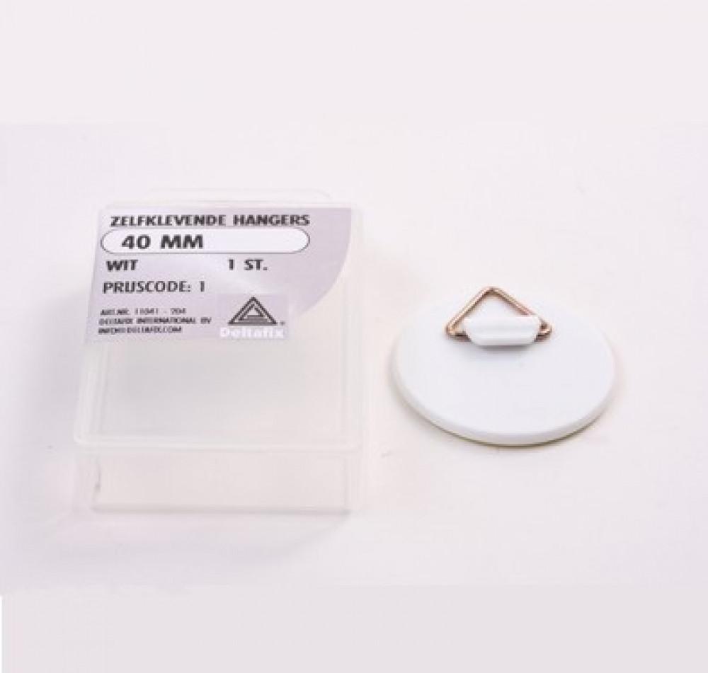 Deltafix Hangers Zelfklevend 40mm Wit 1st.