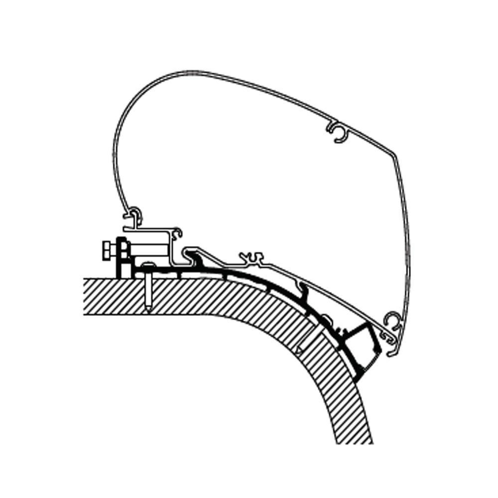 Thule Eriba Touring 820 Roof Adapter 500