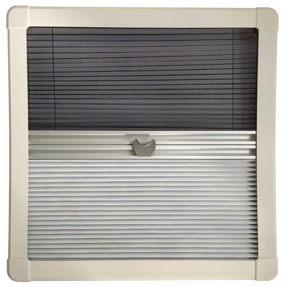 Horrex Rechte Duo Plissé R5000 Crèmewit 734x544