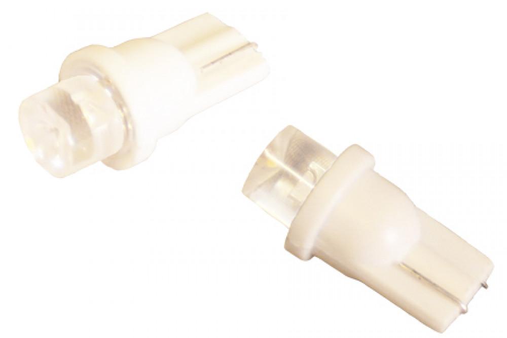 Lamp LED Wedge T10 0.2W/35Lumen/1Led