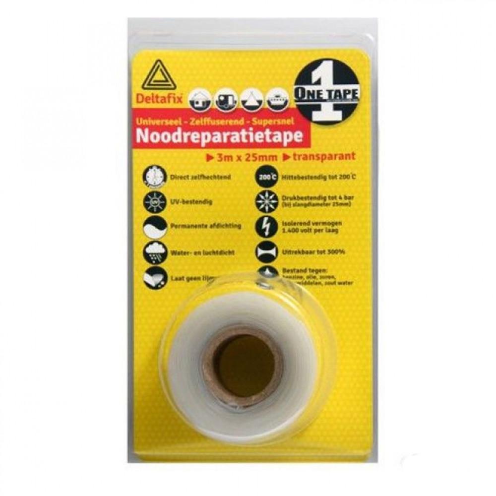 Deltafix Uitvoering Siliconen 3mtrx25mm Transparant