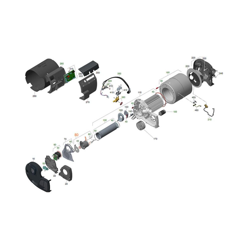 Truma Combi E branderset