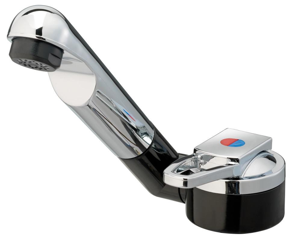 Reich Mengkraan Keramik Deluxe zwart/chroom