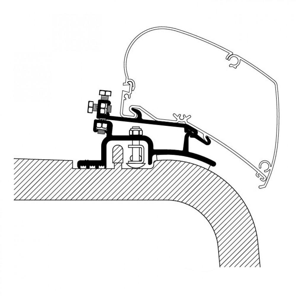 Thule Ducato/Jumper/Boxer Adapter 1994-2006